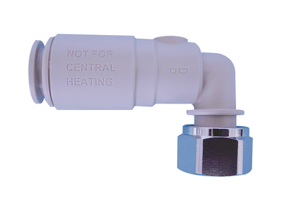 Angle Service Valve with Tap Connector