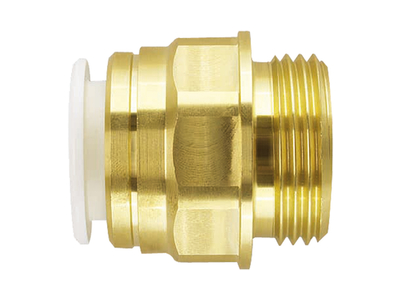 JG Speedfit brass male cylinder adaptor