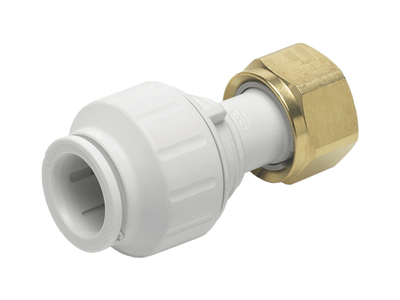 straight tap connector push-fit fitting