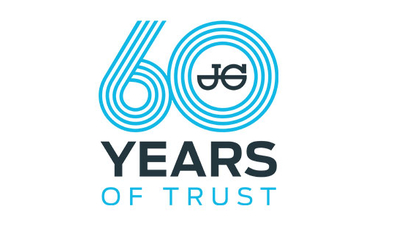 60 years of John Guest logo