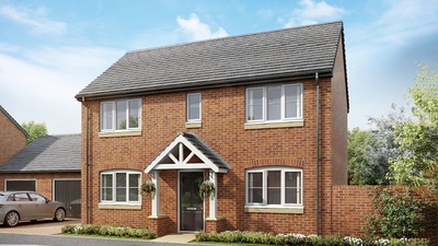 A 3D render of a home at The Paddocks, Littleport, East Cambridgeshire.