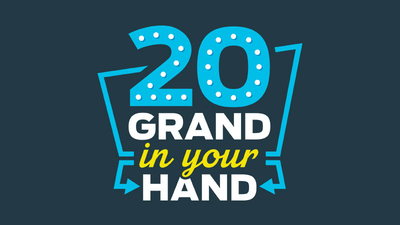20 Grand in Your Hand promotion logo