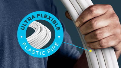 Ultra Flexible Plastic Pipe